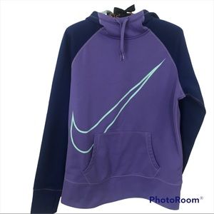 NIKE Purple Hoodie Sweatshirt